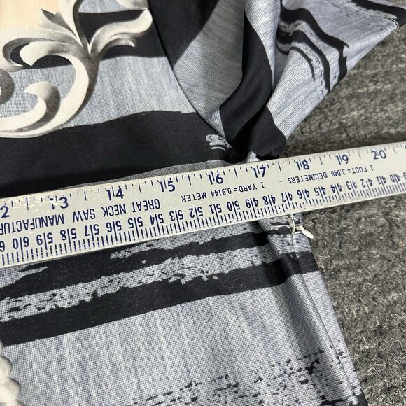 Emma Cook So Surreal Shift Dress Women 10 Pearls Floral Boat Neck Half Sleeve - Picture 12 of 13